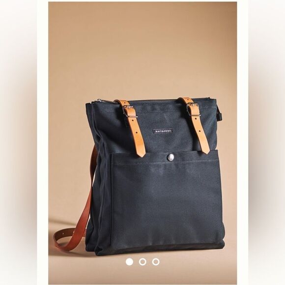 Anthropologie Marimekko Canvas Backpack Color:BLACK